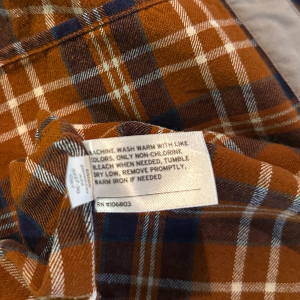 Women’s Duluth Trading Company Folklore Flannel Plaid Shirt - Picture 6 of 7